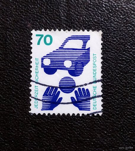 Марка Германия 1973 год Стандартный выпуск