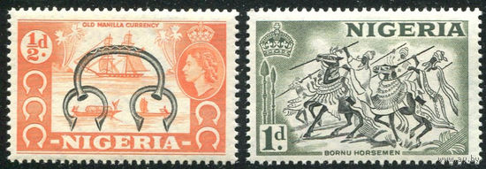 Нигерия 1953 **  часть серии 2 марки  Британские колонии