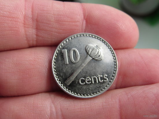 Фиджи.10 центов.1998. С 20 копеек. Распродажа коллекции. Смотрите другие лоты.