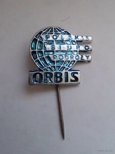 Значок.Польша.Туристическое агенство ORBIS
