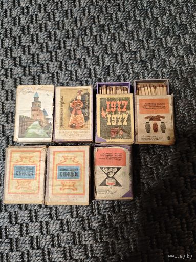 Фанерные спичечные коробки ( 2 полных) ссср