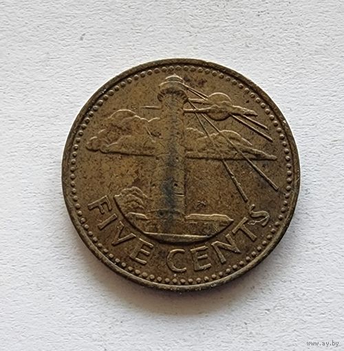 Барбадос 5 центов, 2001