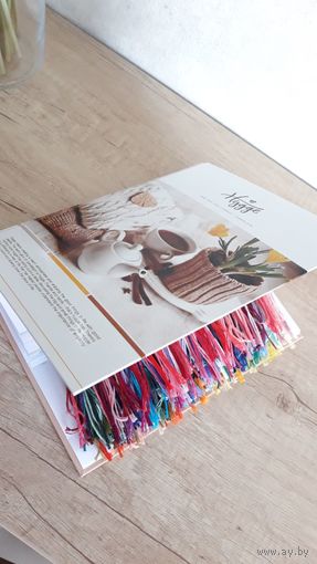 Живая карта цветов мулине ДМС DMC