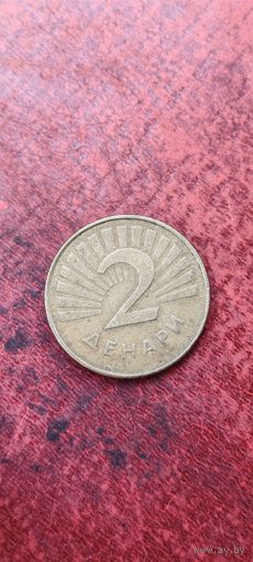 Македония 2 денари 2008