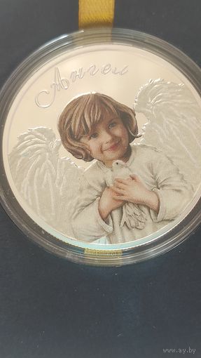 5000 франков. Ангел. Серебро.