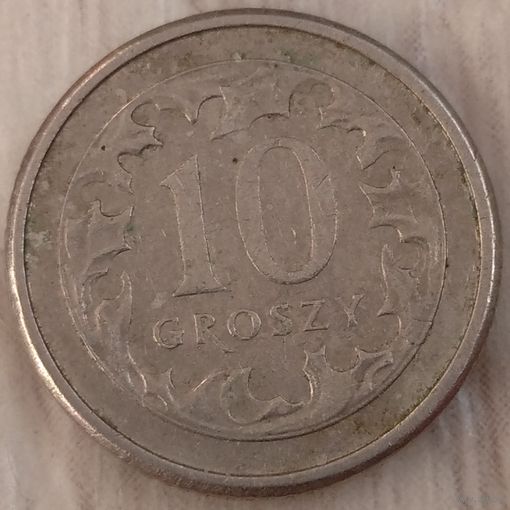 Польша 10 грошей 2009. Возможен обмен