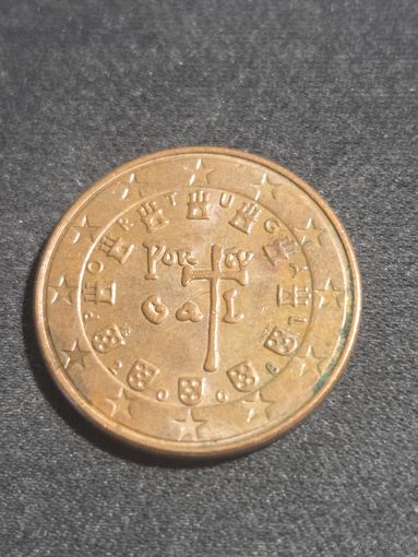 Португалия 5 евроцентов 2008