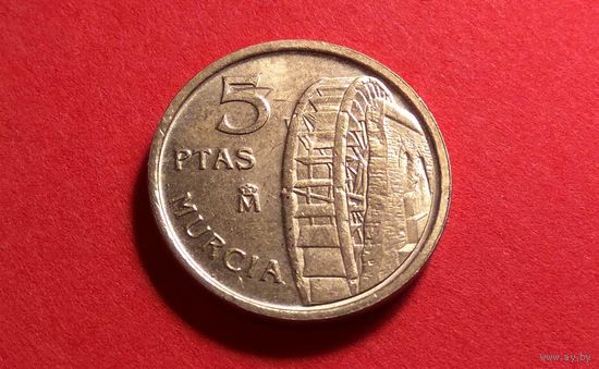5 песет 1999. Мурсия. Испания.