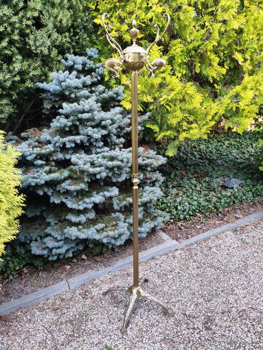 Напольная Вешалка Латунь, стиле Людовика XV (рококо) середина ХХ века, Европа.