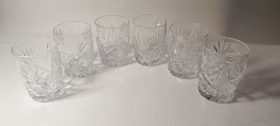 Рюмки ХРУСТАЛЬ СССР 6 шт.