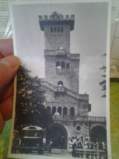 Входной билет. На башню "Ахун" Сочи. 1966 год.