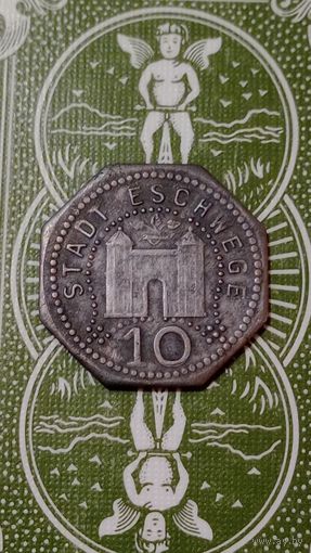 Германия нотгельд 10 пфеннигов Eschwege