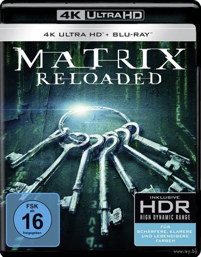 Матрица: Перезагрузка The Matrix Reloaded (4K Ultra HD) (+ Blu-ray 2D) (+ Bonus-Blu-ray)