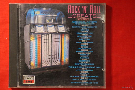 Various - 20 Rock 'N' Roll Greats Volume II (1989, CD)