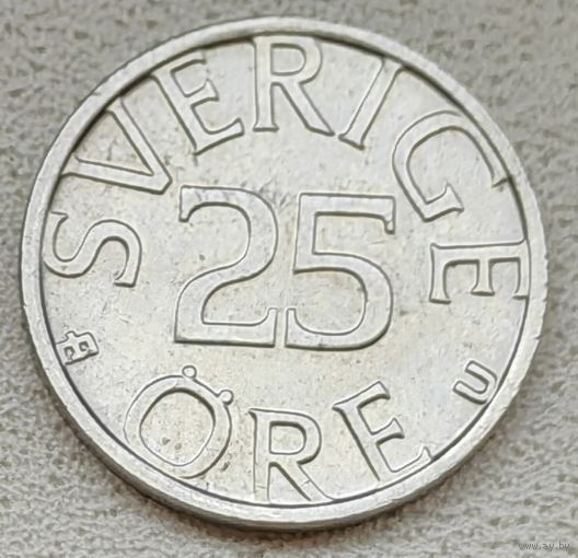 Швеция 25 эре 1981