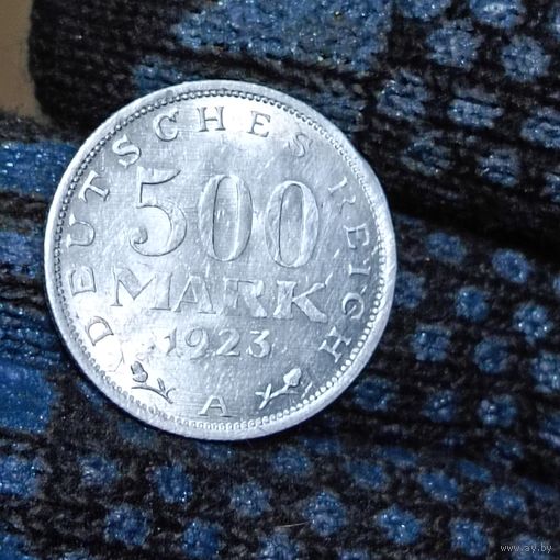 500 марок(1923г.) Веймарская республика.М.Д.(А)
