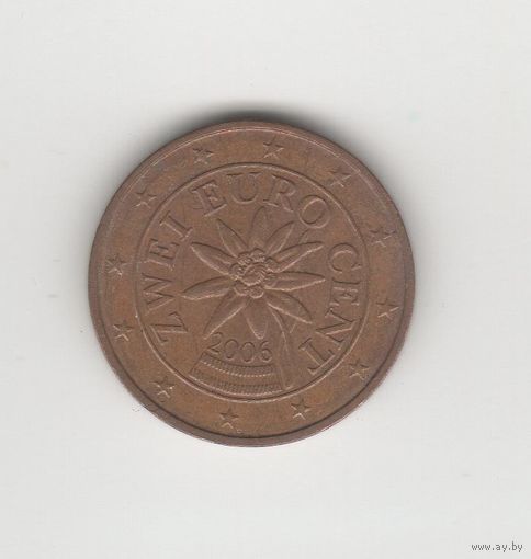 2 евроцента Австрия 2006 лот 8490