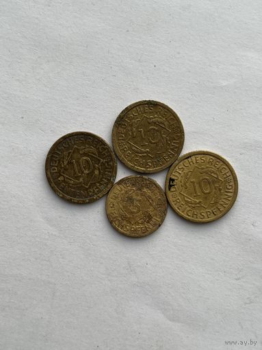 4 монеты Германия