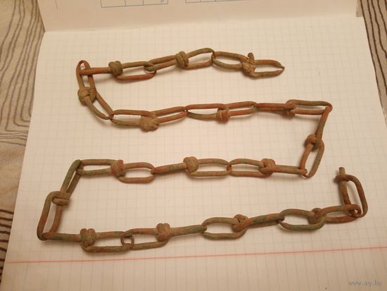Ланцуг(цепь) 65 см. Медь.