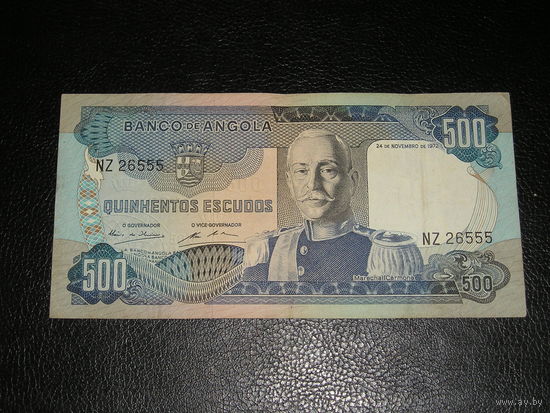 Порт. Ангола 500 Эск. 1972