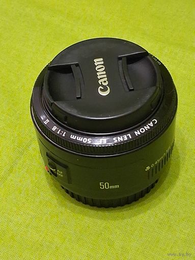 Объектив Canon EF 50mm 1:1.8
