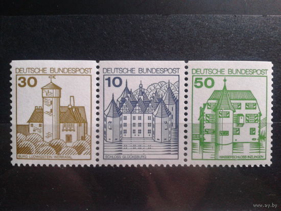 ФРГ 1980 Стандарт, сцепка из буклета Михель-2,5 евро