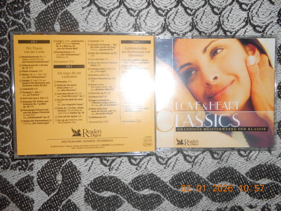 Love & Heart Classick Grandiose Meisterwerke Der Klassik /3CD