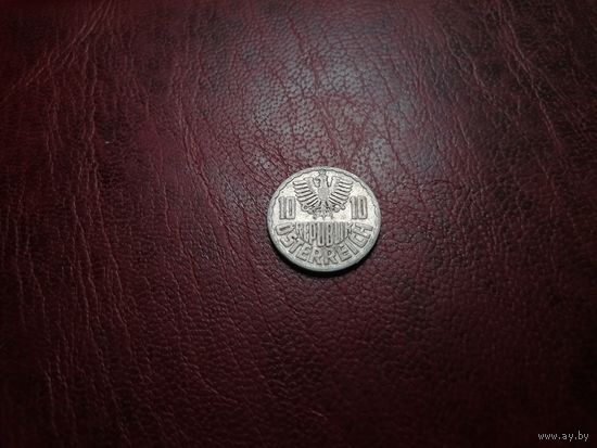 Австрия 10 грошей 1972