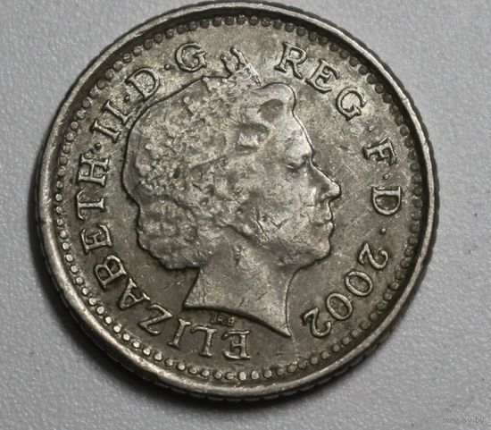 Великобритания, 5 пенсов, 2002 год