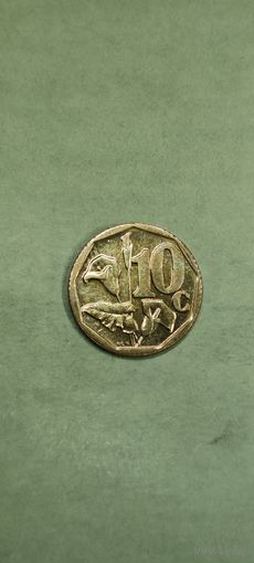 Африка 10 цент 2010