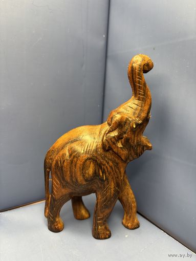 Статуэтка Слон дерево резьба Азия