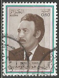 Алжир(Республика). Памяти президента Бумедьена. 1979г. Mi#734.