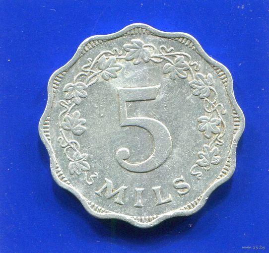 Мальта 5 милс 1972