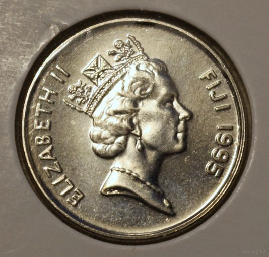 Фиджи 5 центов "50 лет ФАО" 1995 год