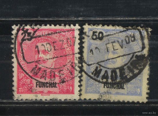 Португалия Кор Мадейра Фуншал 1905 Карл I Стандарт  #28-9
