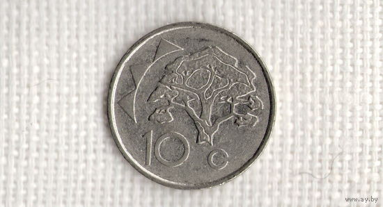 Намибия 10 центов 1993