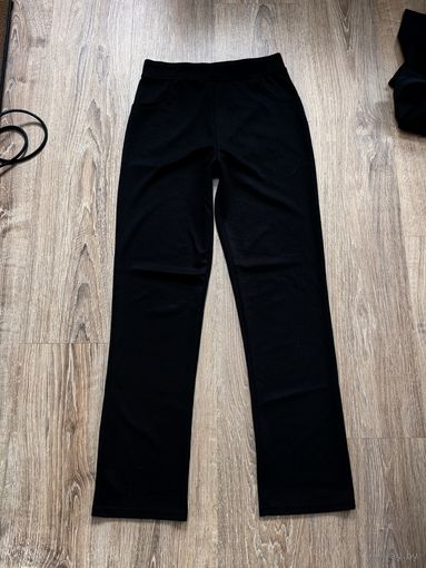 Школьные трикотажные брюки для девочки, р.158