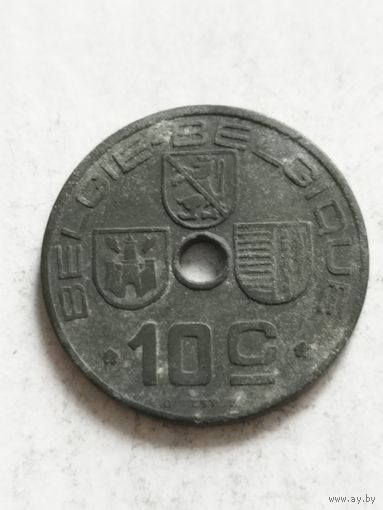 Бельгия 10 сентим 1945
