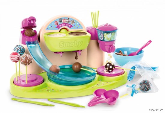 Шоколадная фабрика Smoby(Смоби), игрушка маленький кондитер,  Фабрика по приготовлению шоколада, конфет.  Франция