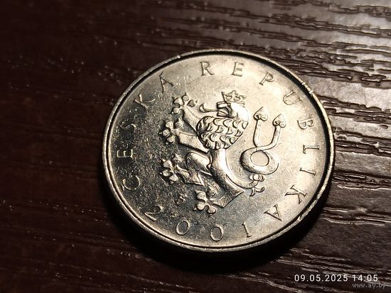 Чехия 1 крона 2001