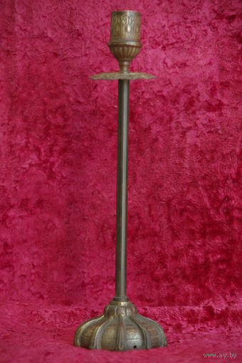 Подсвечник латунный 28 см