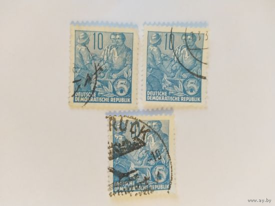 ГДР 1953 3 м 5-ти летний план