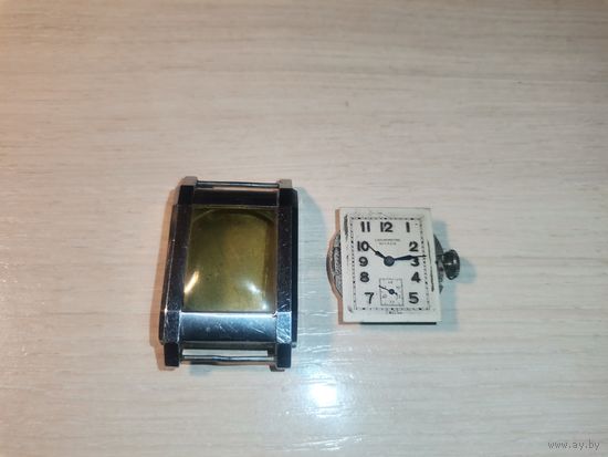 Механические, швейцарские часы "NIVADA" Chronometre, не заводятся, маятник рабочий.