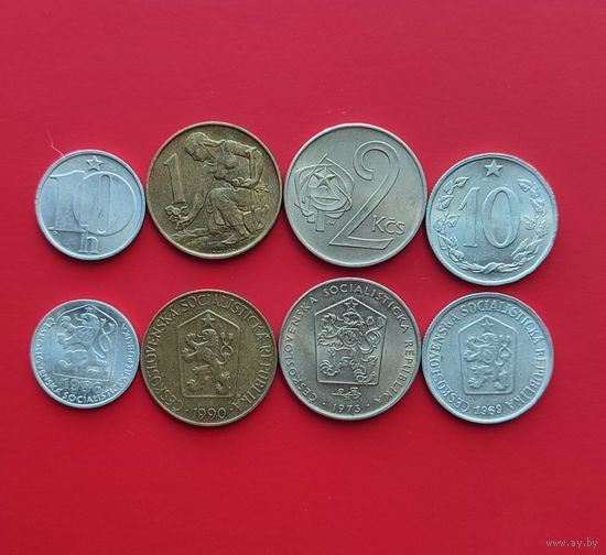Чехословакия (4 монеты)