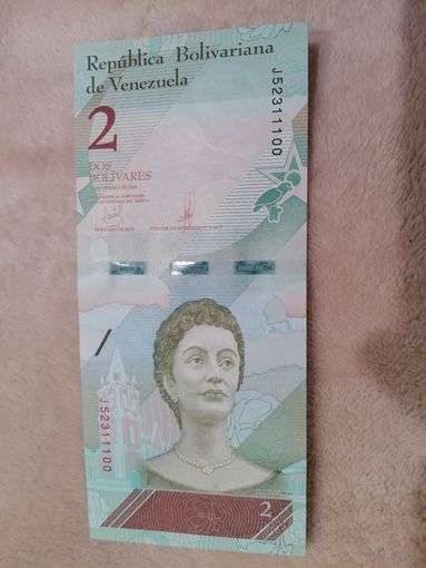 Венесуэла 2 UNC c рубля