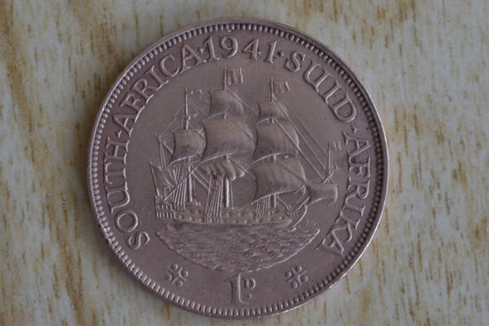 Южная Африка 1 пенни 1941
