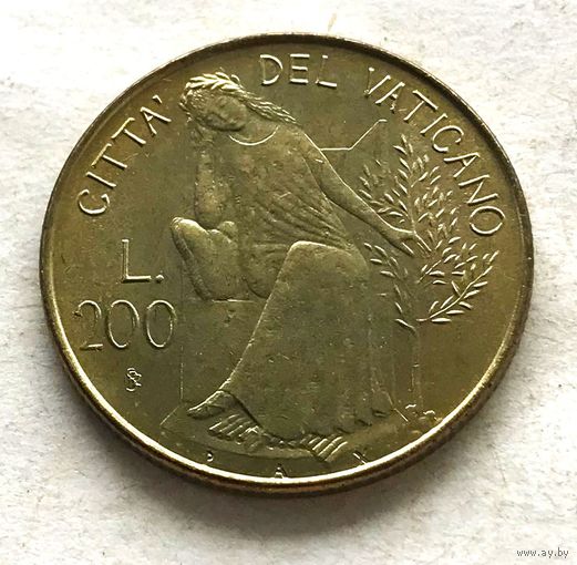 Ватикан 200 лир 1979 Папа Иоанн Павел II