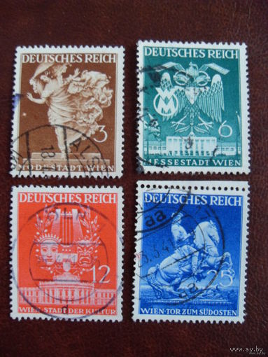 DR Германия. Рейх. 1941 Mi.768-771 (Mi.4 euro)