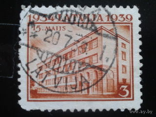 Латвия 1939 здание правительства