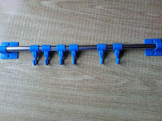 Вешалка Настенная на Шесть Крючков - Длина 45 см.